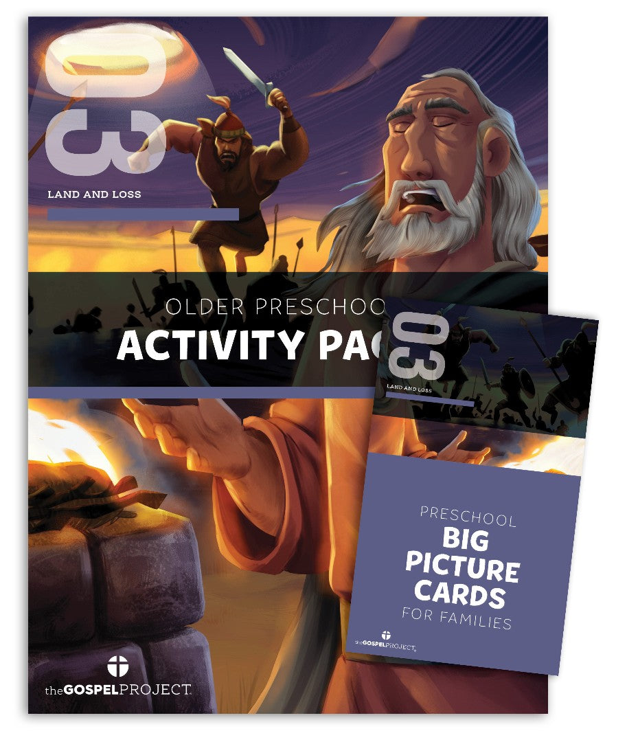 Gospel Project: Older Preschool Activity Pack, Spring 2025