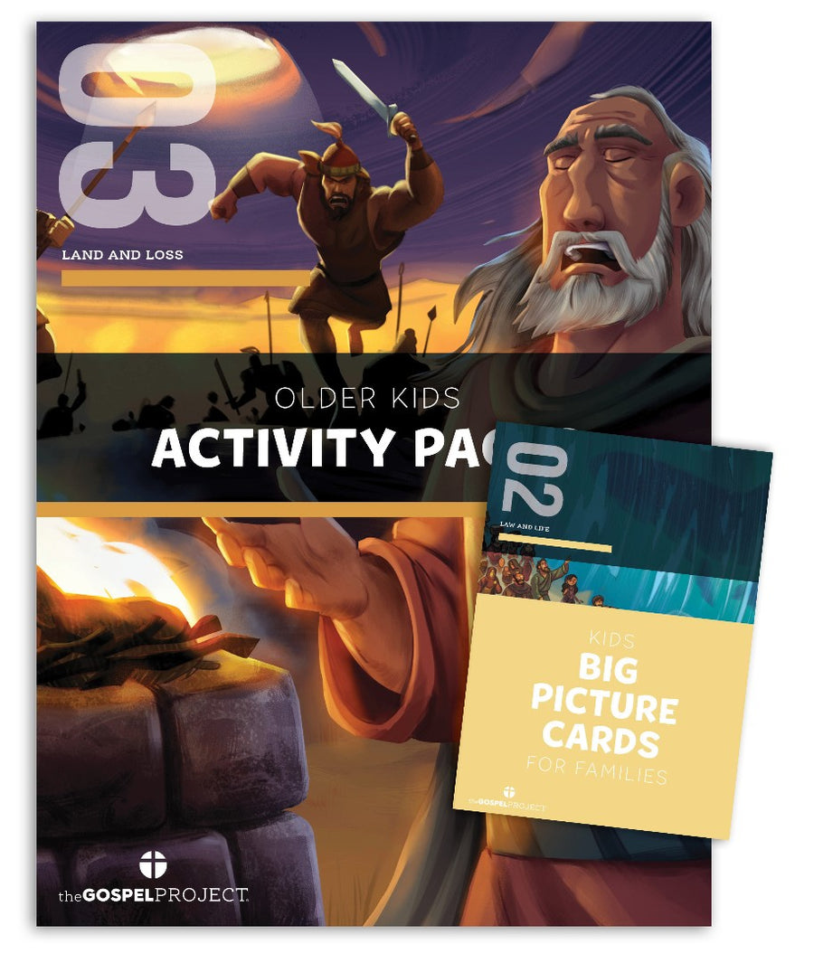 Gospel Project: Older Kids Activity Pack, Spring 2025