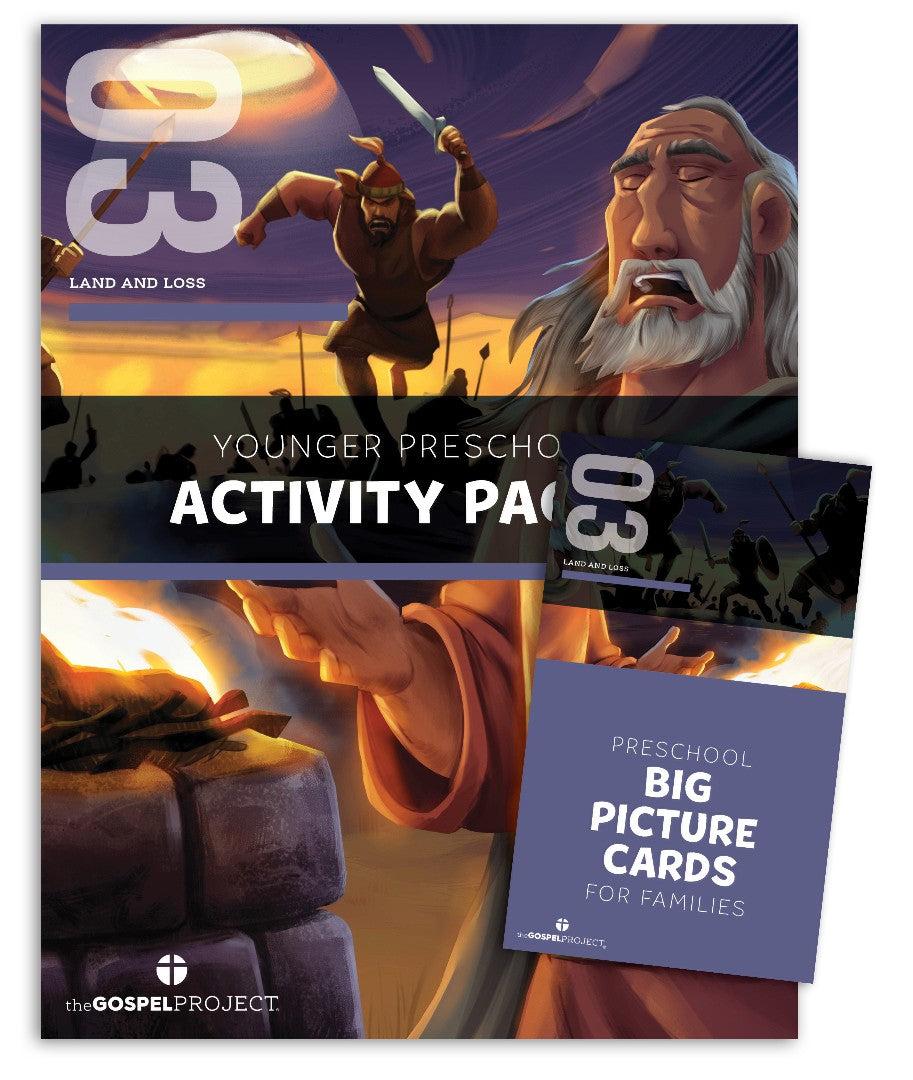 Gospel Project: Younger Preschool Activity Pack, Spring 2025