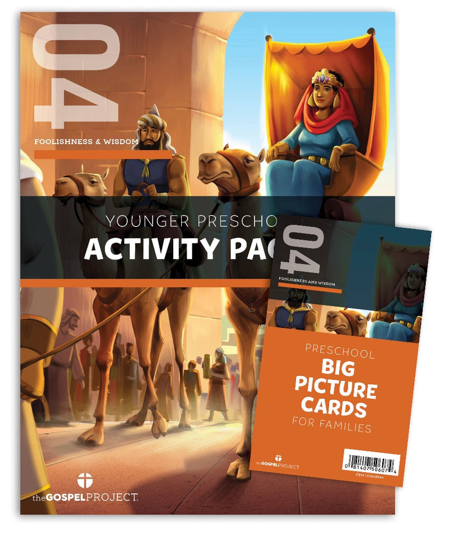 Gospel Project: Younger Preschool Activity Pack, Summer 2025