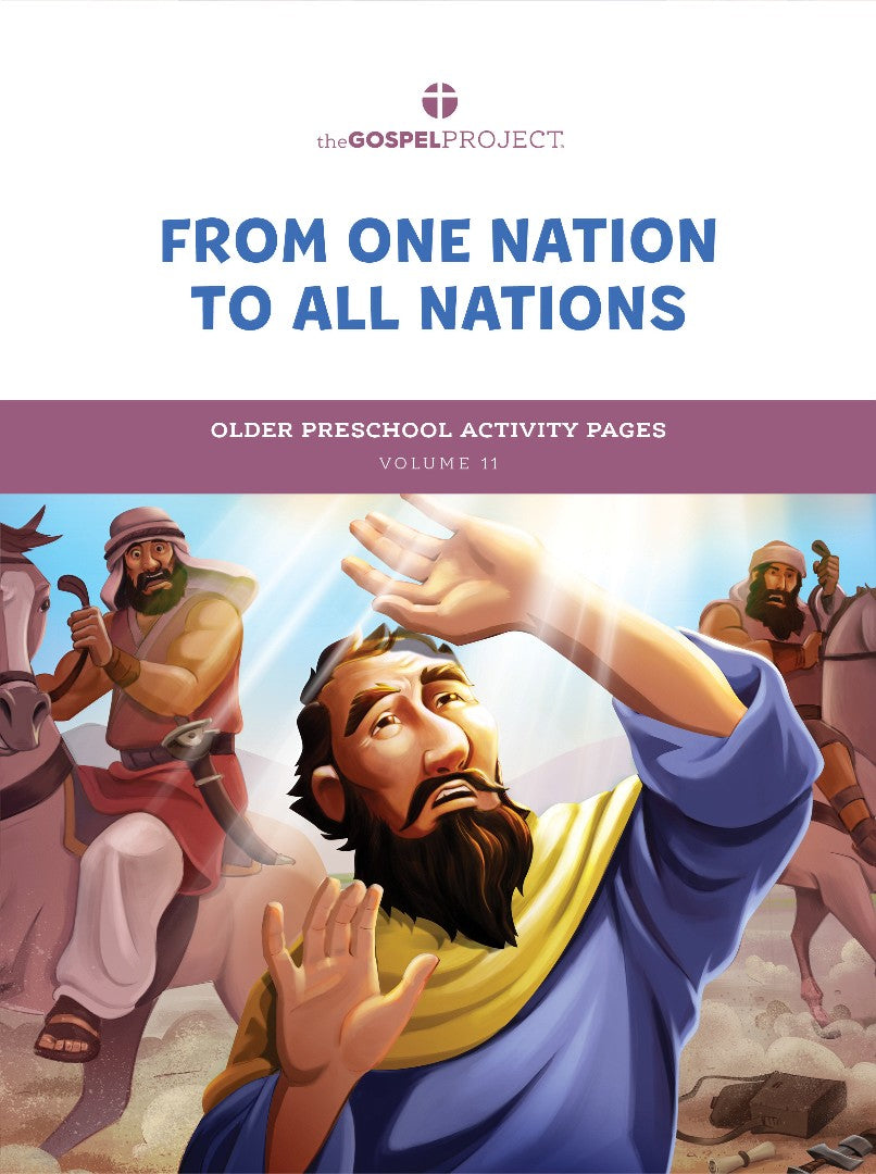 Gospel Project: Older Preschool Activity Pages, Spring 2024