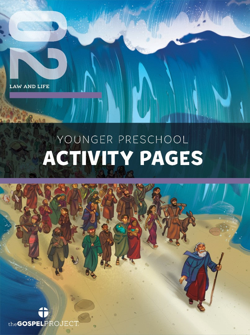 Gospel Project: Younger Preschool Activity Pages Winter 2025