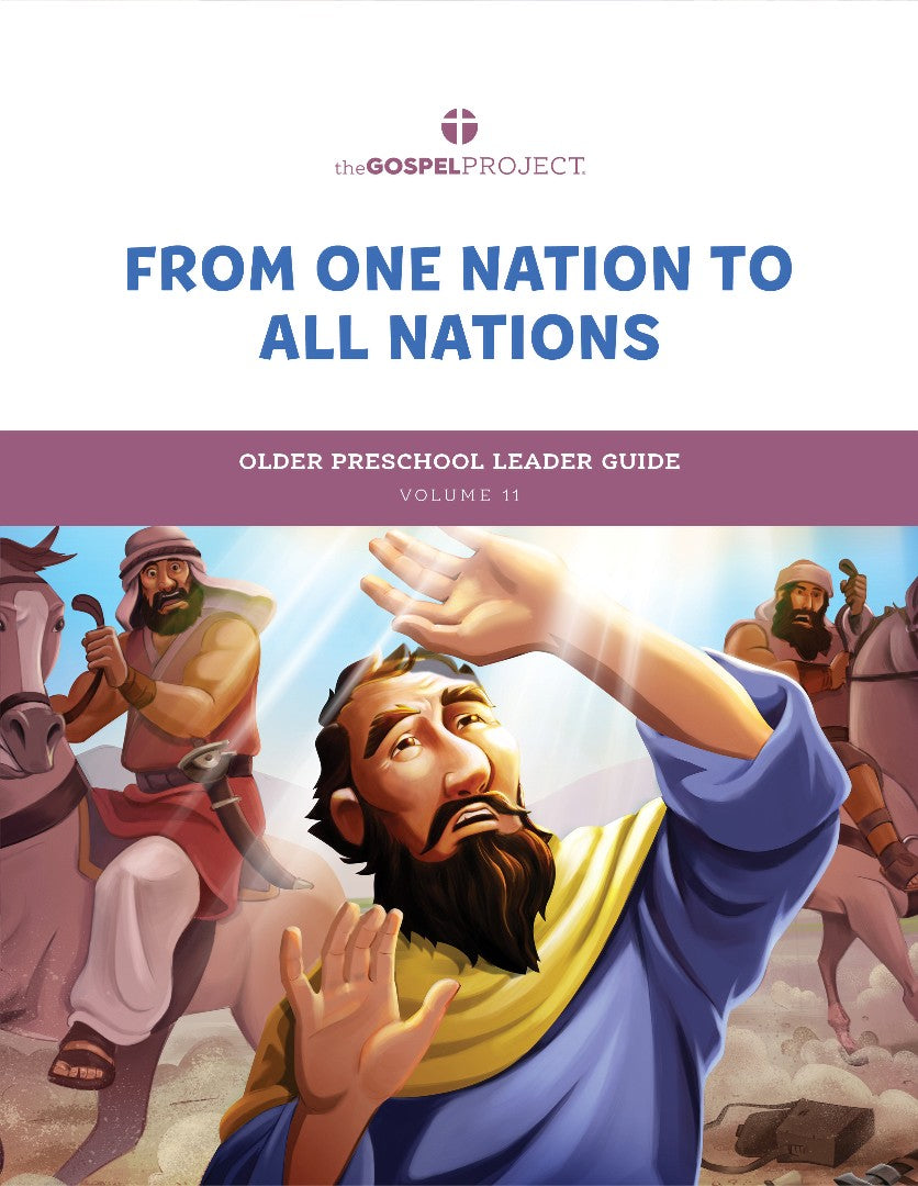 Gospel Project: Older Preschool Leader Guide, Spring 2024