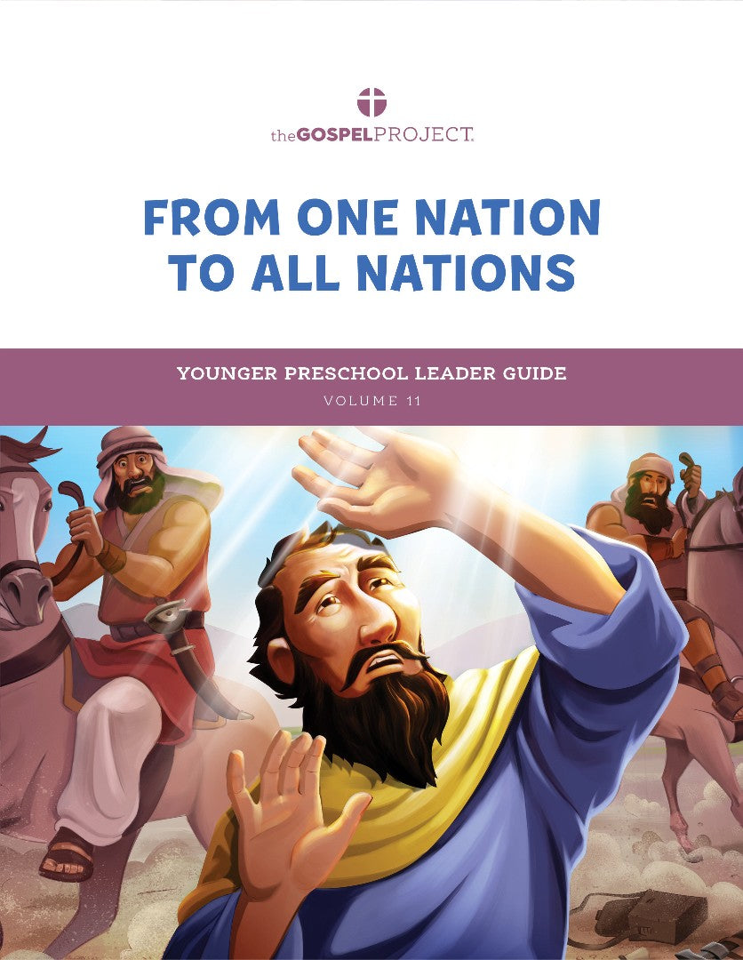 Gospel Project: Younger Preschool Leader Guide, Spring 2024