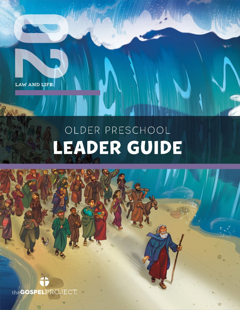 Gospel Project: Older Preschool Leader Guide, Winter 2025