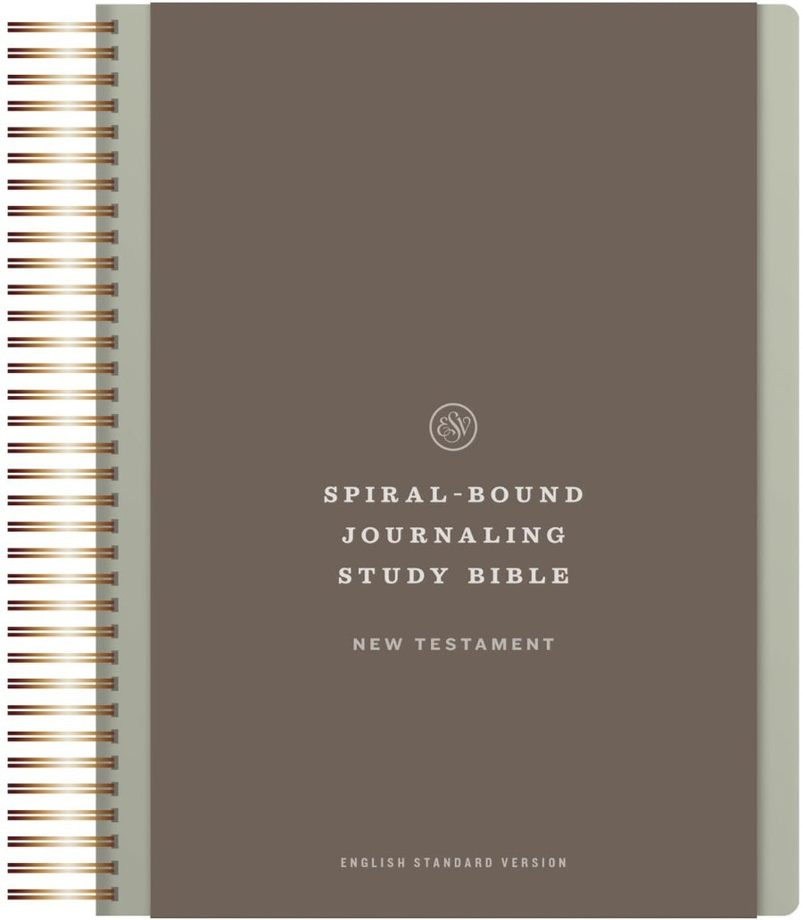 ESV Spiral-Bound Journaling Study Bible, New Testament