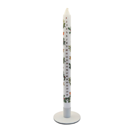 White Dinner Candle Holder