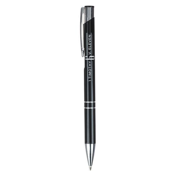 Man Of God Black Gift Pen In Brown Prism Gift Box