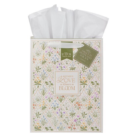 Always In Bloom Large Portrait Gift Bag