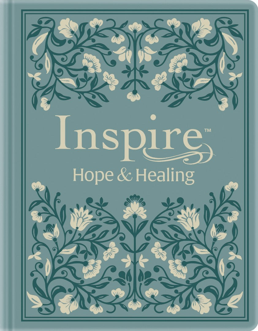 NLT Inspire Hope and Healing Bible, Dusty Teal
