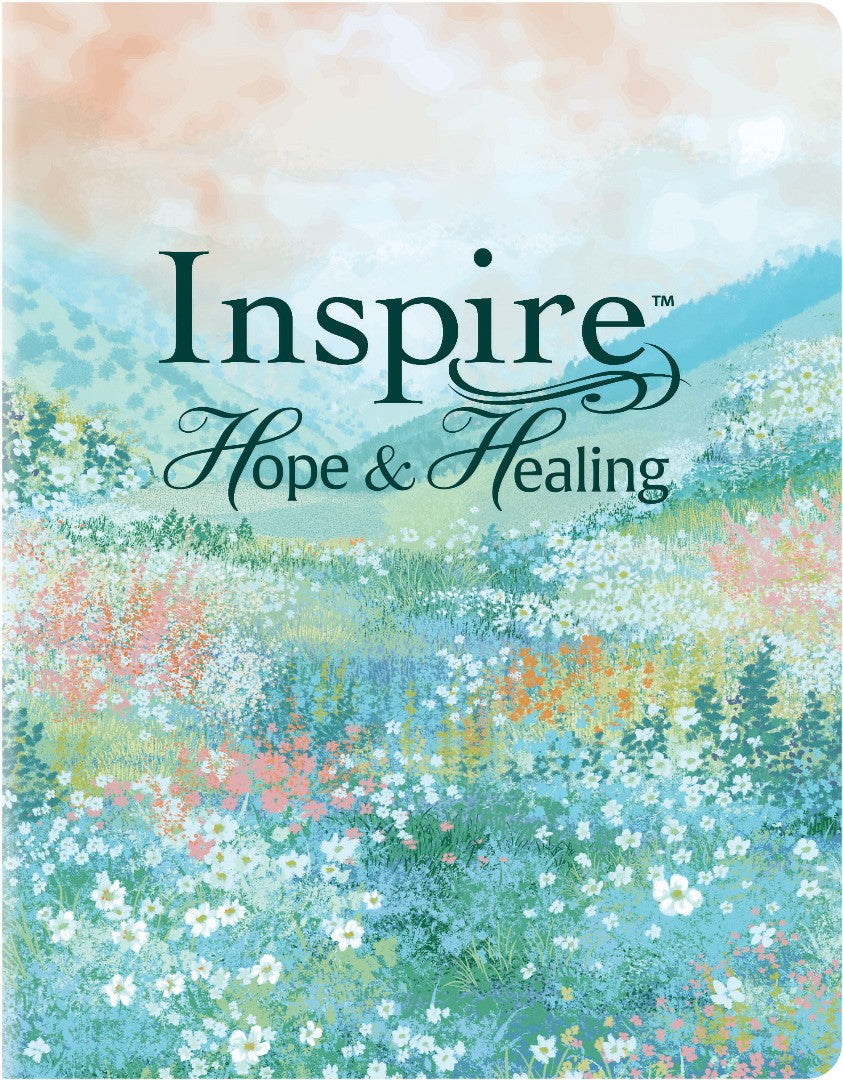 NLT Inspire Hope and Healing Bible, Wildflower Meadow