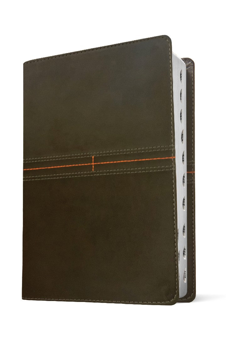 NLT Every Man's Bible, Filament Enabled, Gray, Indexed