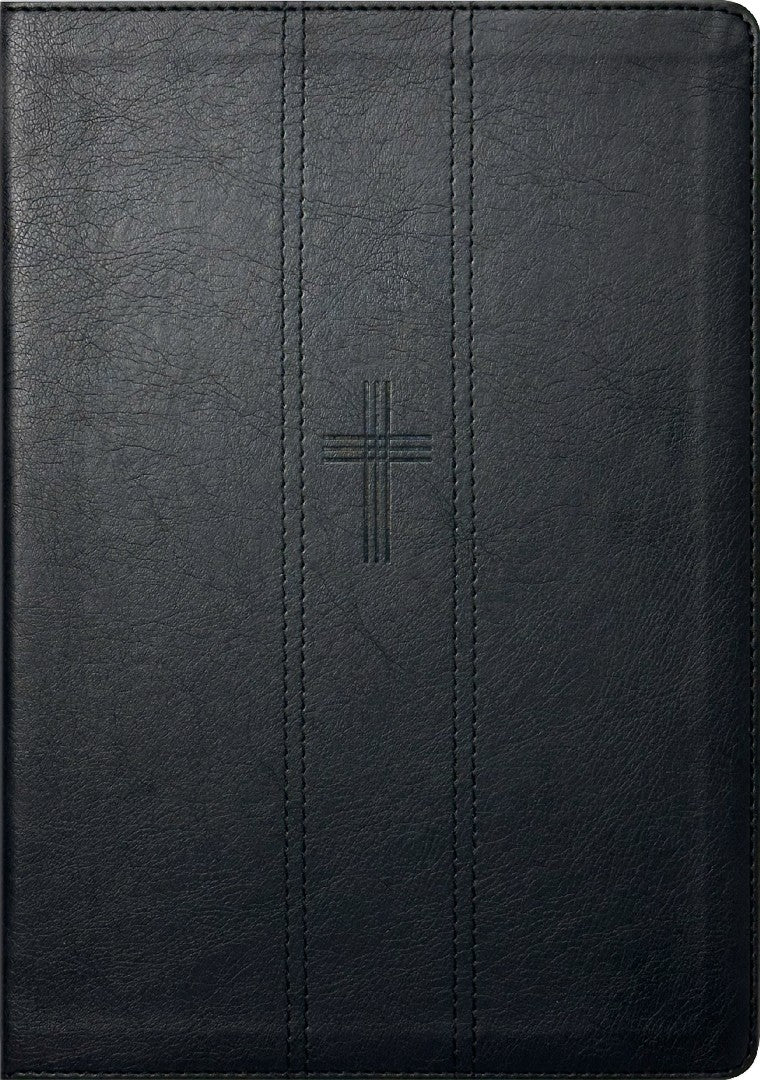NLT Every Man's Bible, Large Print, Black, Indexed