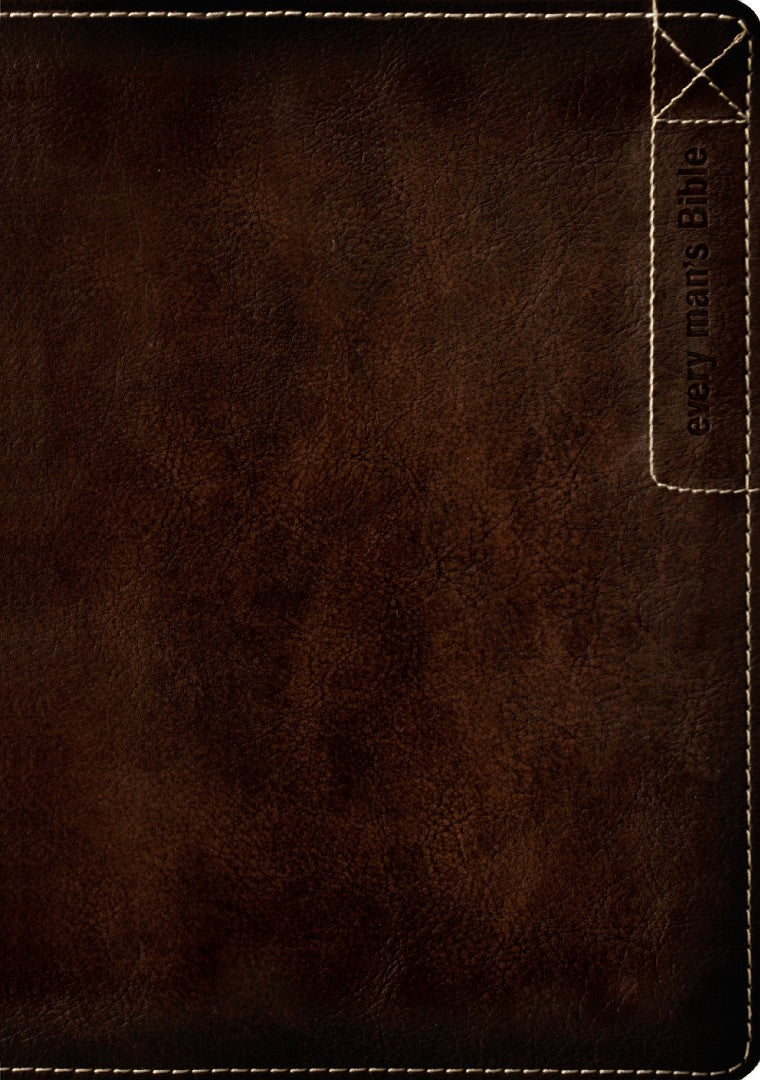 NLT Every Man's Bible, Large Print, Deluxe Explorer Edition