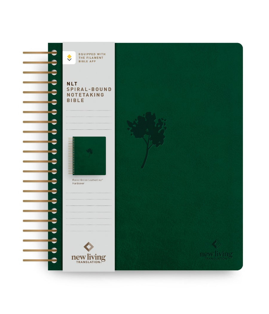 NLT Spiral-Bound Notetaking Bible, Filament Enabled
