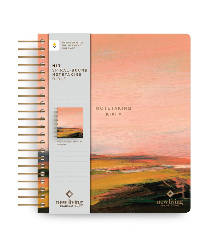 NLT Spiral-Bound Notetaking Bible, Filament Enabled