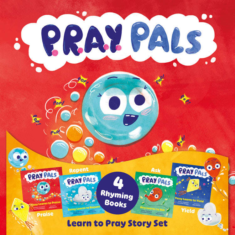 P.R.A.Y Pals: Learn to Pray Story Set (4 Rhyming Books)