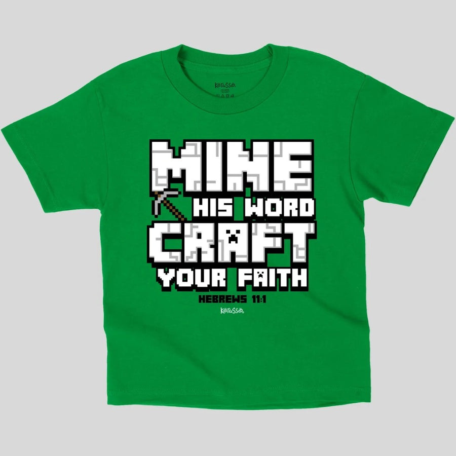 Mine His Word Kids T-Shirt Medium