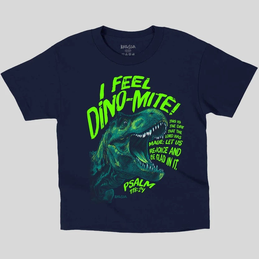 I Feel Dino-Mite Kids T-Shirt X-Small
