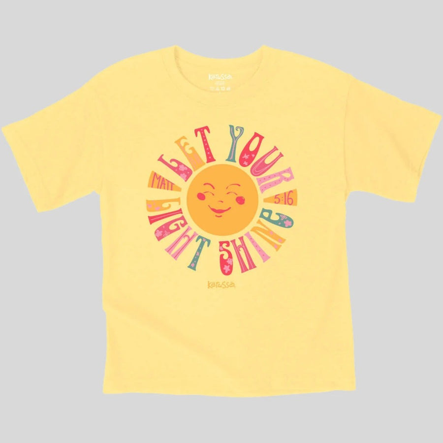 Let Your Light Shine Kids T-Shirt X-Small