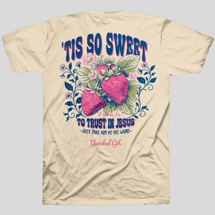 Tis So Sweet Berries Cherished Girl T-Shirt Large