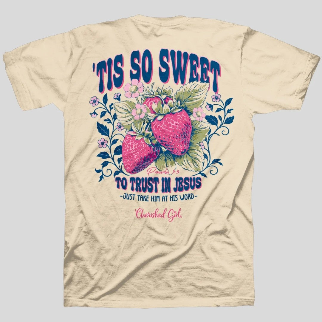 Tis So Sweet Berries Cherished Girl T-Shirt XL