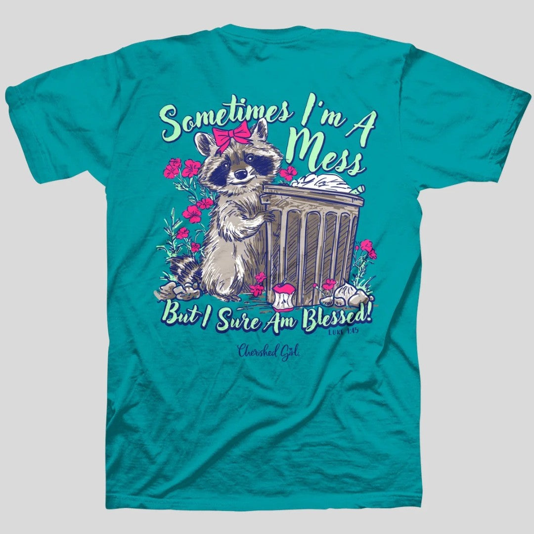 Sometimes I'm a Mess Cherished Girl T-Shirt 4XL