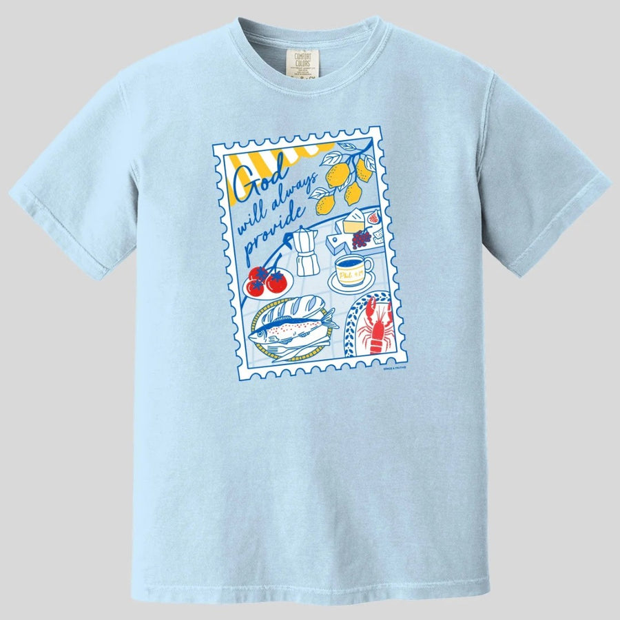 God Will Always Provide Grace & Truth T-Shirt Medium