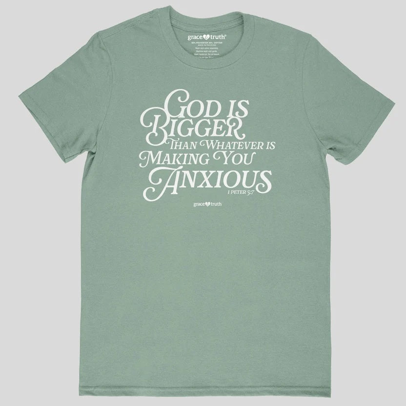 God is Bigger Grace & Truth T-Shirt Medium