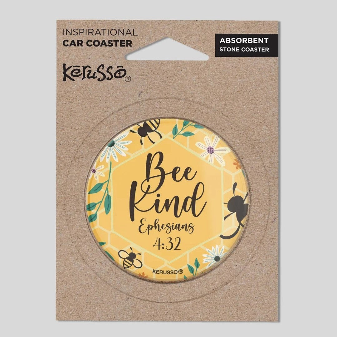 Bee Kind - Car Coaster