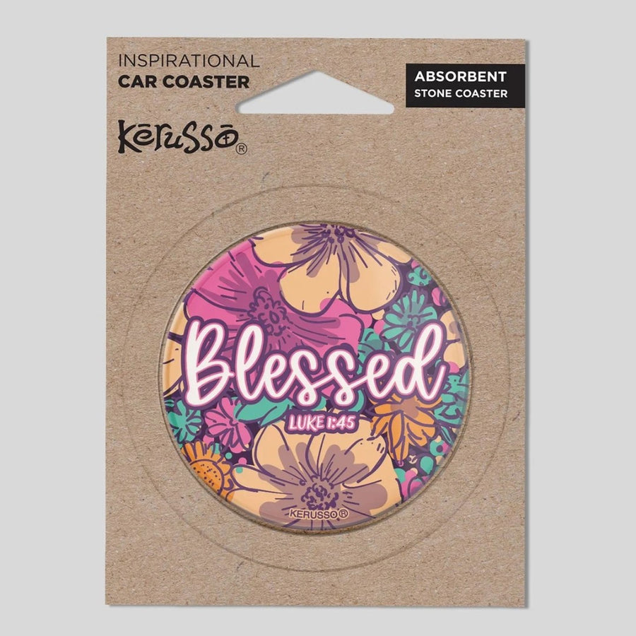 Blessed - Car Coaster