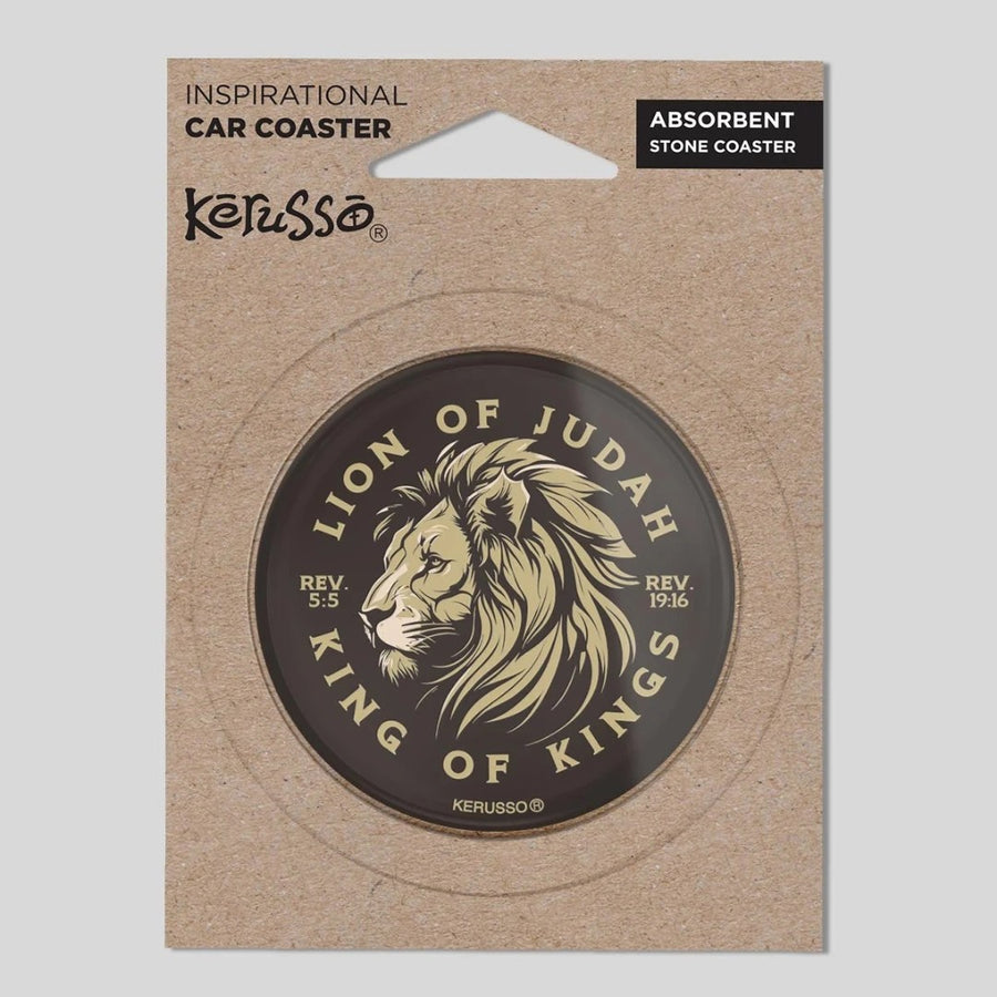 Lion of Judah - Car Coaster