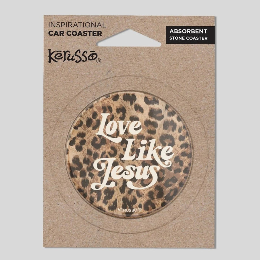 Love Like Jesus - Car Coaster