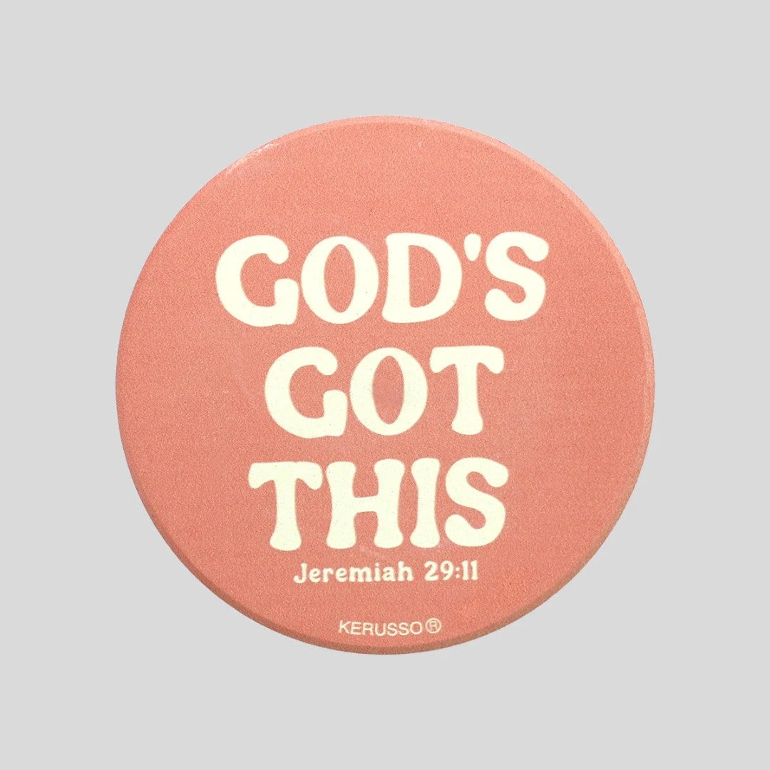 God's Got This - Car Coaster