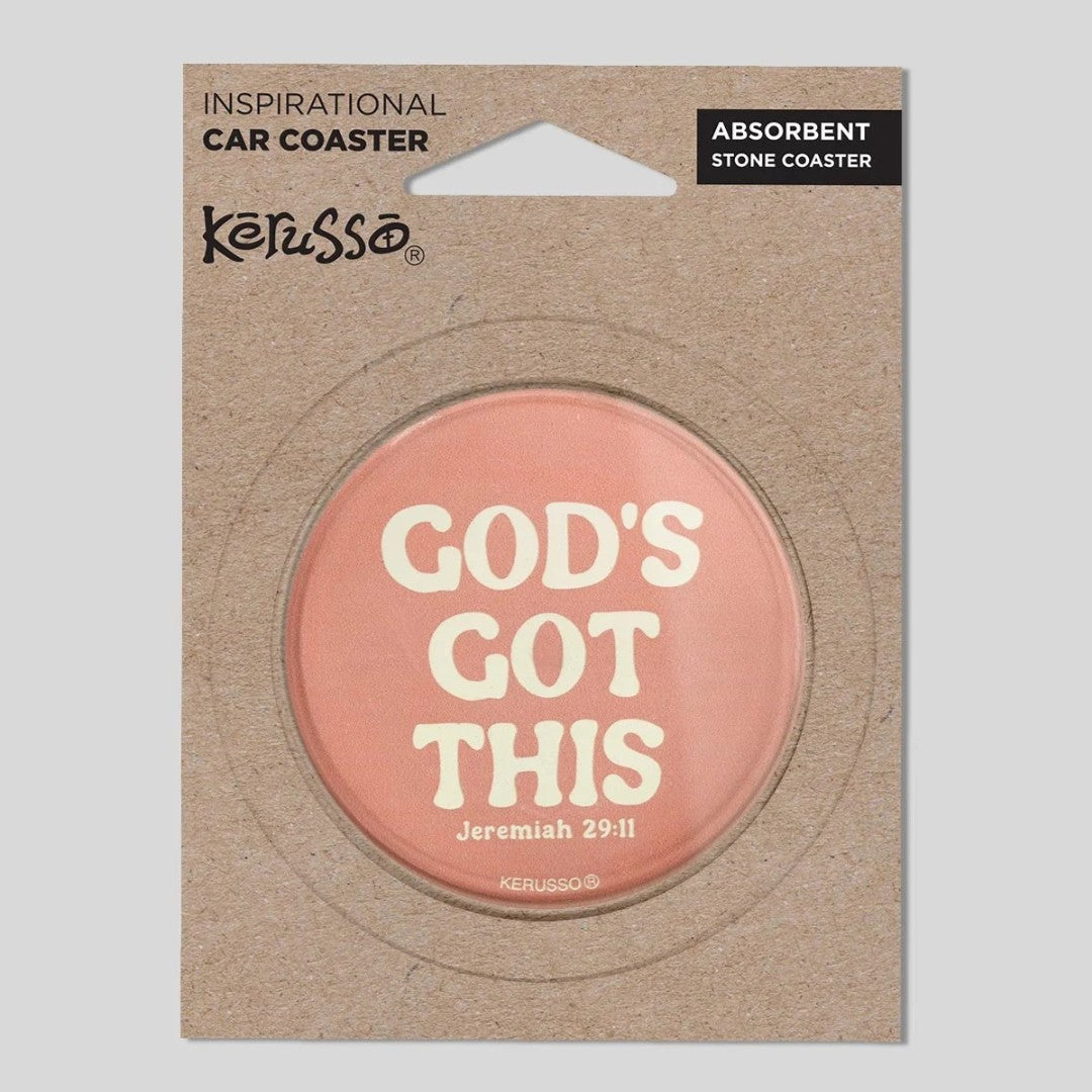 God's Got This - Car Coaster