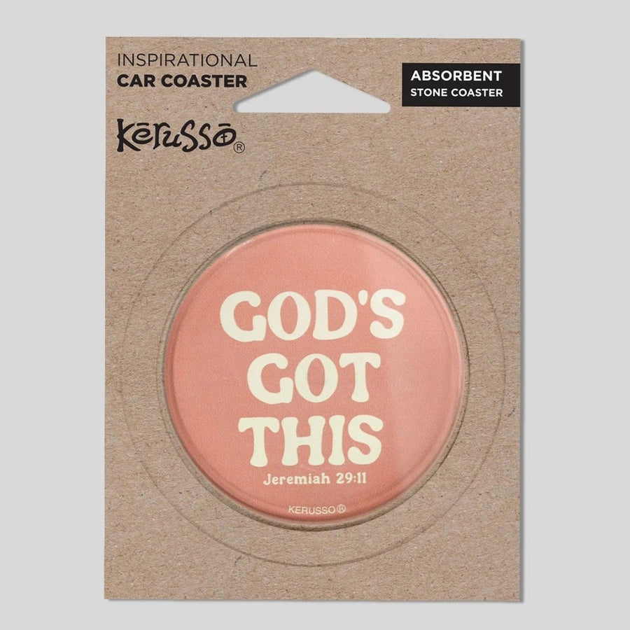 God's Got This - Car Coaster