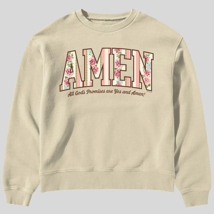 Amen Boxy Crew Fleece Small
