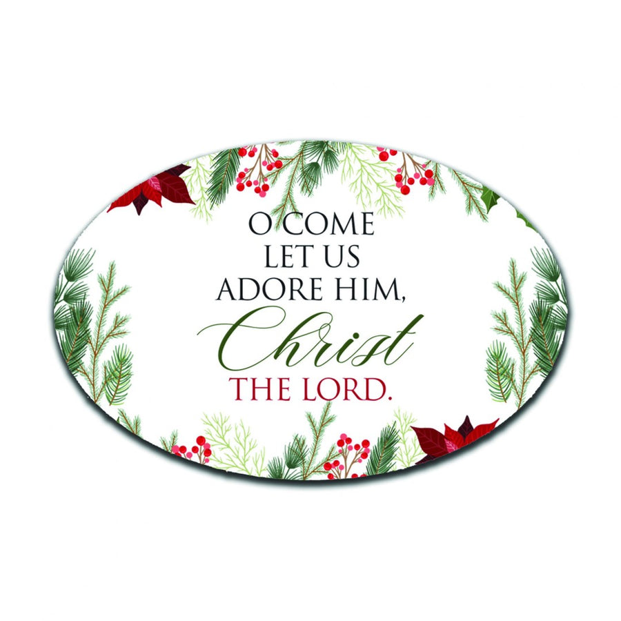 Oval Fridge Magnet
