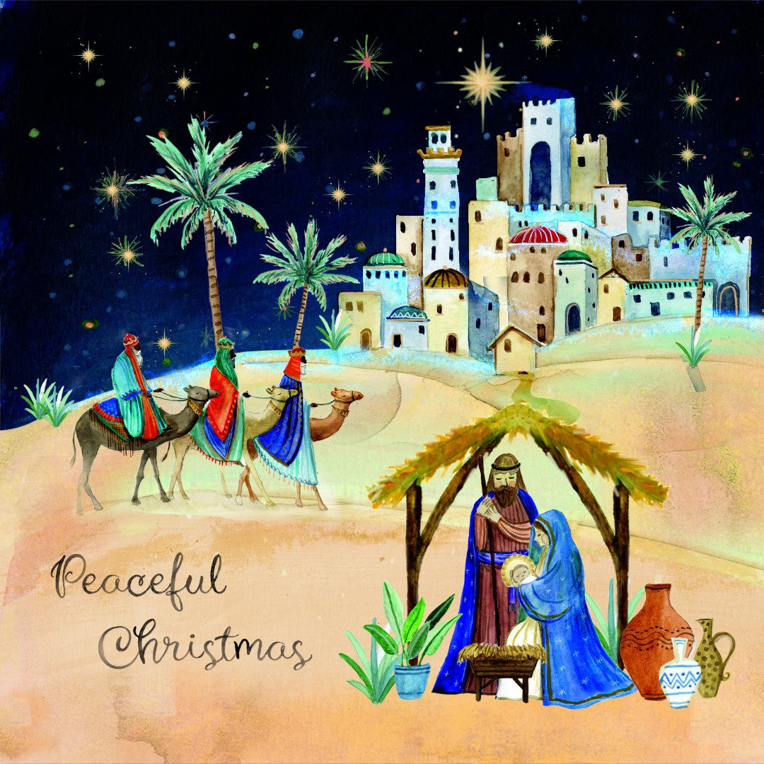 Tearfund - Peaceful Christmas - (Pack Of 10)