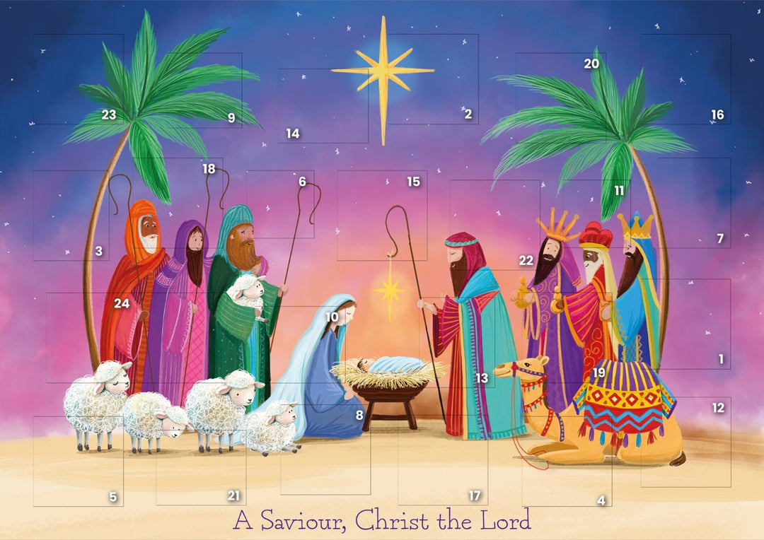 Advent Calendar A4 Size