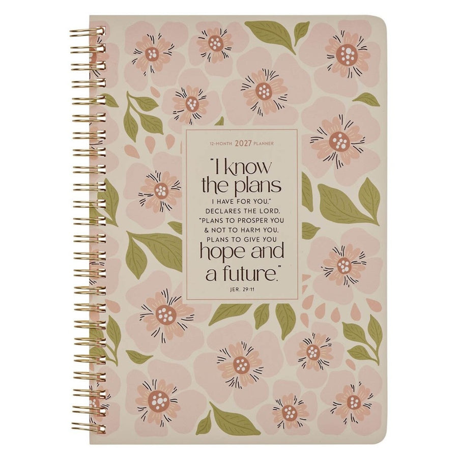 2027 Spiral Weekley Planner: I Know/Plans