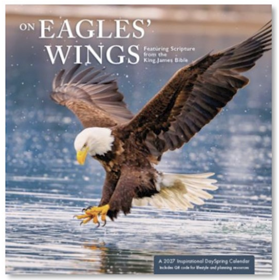 2027 Calendar: Eagles Wings