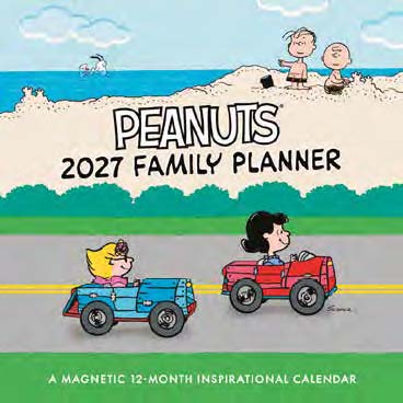 2027 Family Planner: Peanuts
