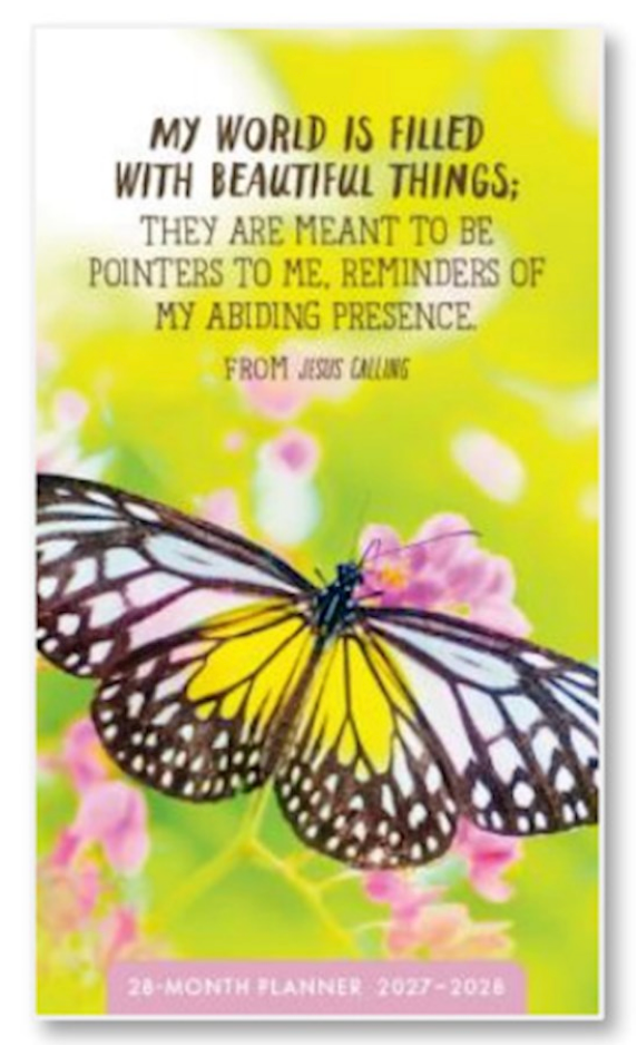 2027-2028 Pocket Planner: Jesus Calling