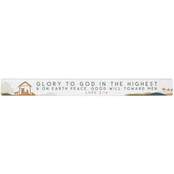 Talking Stick Sign - Glory To God/Highest