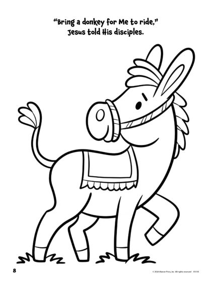 Tell Me About Easter Colouring Book