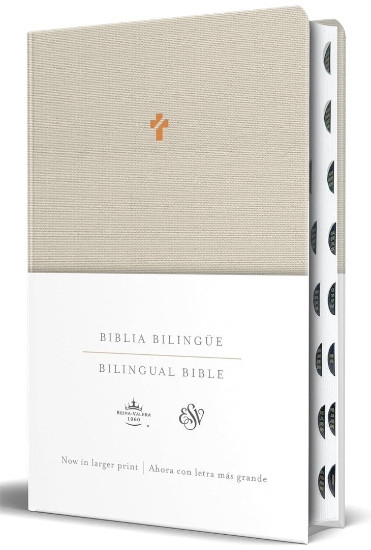 Biblia Bilingüe Reina Valera 1960/ESV Letra Grande