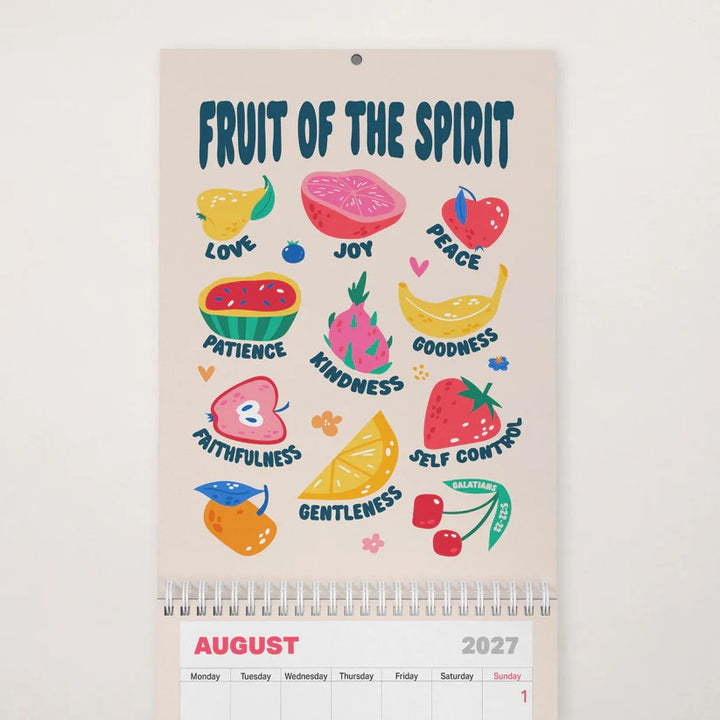 2027 Christian Wall Calendar
