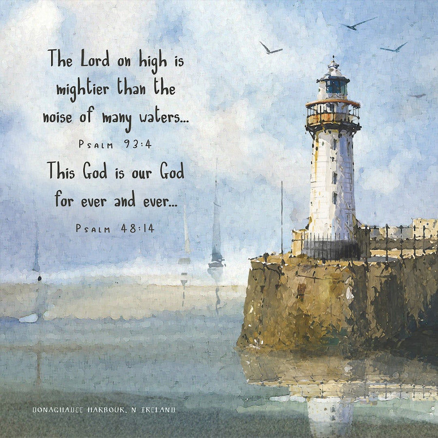 Donaghadee Harbour Greetings Card