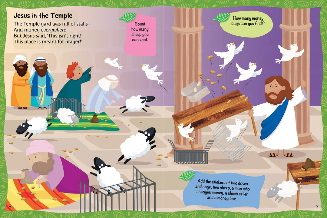 The Easter Story Sticker Book